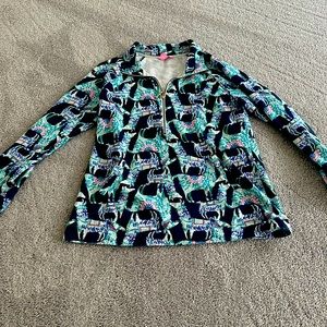 Lilly Pulitzer half zip hoodie